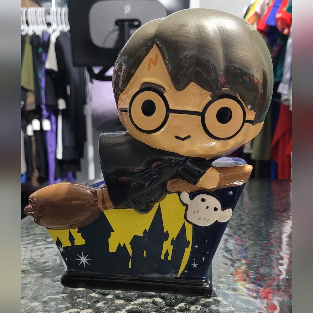 Harry Potter Figurine Ceramic Piggy Bank.